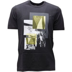 Paul & Shark, Heren, Tops, Zwart, Maat: S Katoen,