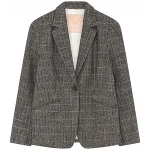 Gustav, Dames, Jassen, Veelkleurig, Maat: S Leer,