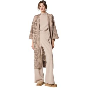 Nenette, Dames, Truien, Beige, Maat: XS Wol,