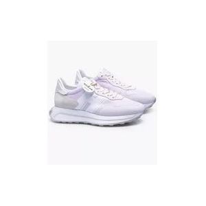 Hogan Bimetalen Leren Sneakers - H641 , White , Dames , Maat: 35 1/2 EU