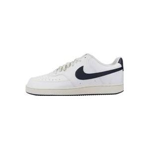 Nike Court Vision Sneakers voor Mannen , White , Heren , Maat: 42 EU