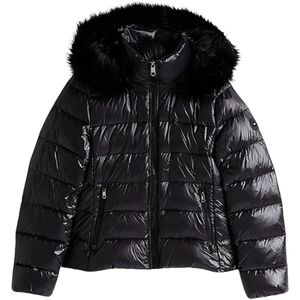 Tommy Hilfiger, Dames, Jassen, Zwart, Maat: M