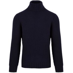 Filippo De Laurentiis, Heren, Truien, Blauw, Maat: M
