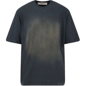 Golden Goose, Heren, Tops, Zwart, Maat: L Katoen,