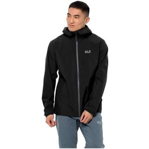 Jack Wolfskin, Heren, Sweatshirts & Hoodies, Zwart, Maat: 3XL Wol,