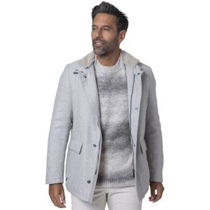 Gimo's, Heren, Jassen, Wit, Maat: M Flanel,