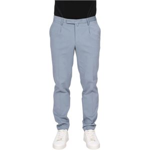 Briglia, Heren, Broeken, Blauw, Maat: S Leer,