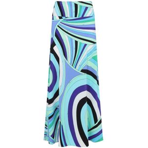 Emilio Pucci, Dames, Rokken, Veelkleurig, Maat: XS
