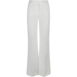 True Royal, Dames, Broeken, Wit, Maat: M Linnen,