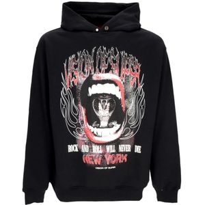 Vision OF Super, Heren, Sweatshirts & Hoodies, Zwart, Maat: XS Katoen,