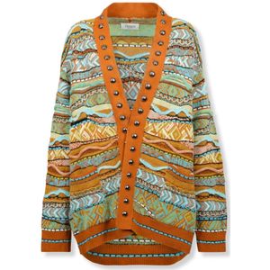 Laneus, Dames, Truien, Veelkleurig, Maat: XS