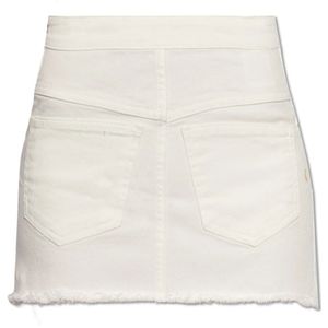 The Mannei, Dames, Rokken, Wit, Maat: XS Denim,