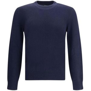 Brioni, Heren, Truien, Blauw, Maat: M Kasjmier,