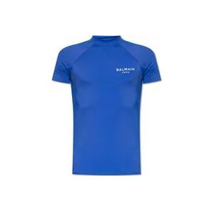 Balmain Trainings top met logo , Blue , Heren , Maat: L