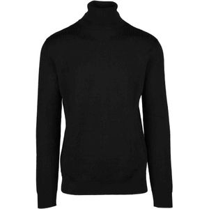 Moschino, Heren, Truien, Zwart, Maat: XL Viscose,