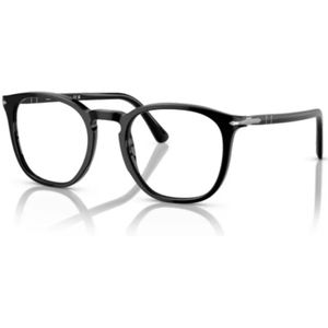 Persol, unisex, Accessoires, Zwart, Maat: 49 MM