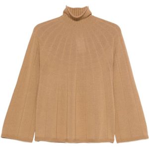 Max Mara, Dames, Truien, Bruin, Maat: L