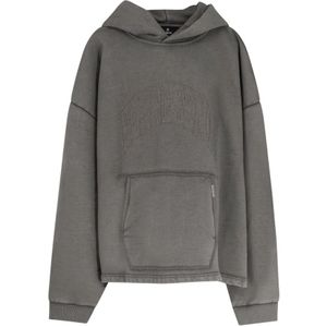 Represent, Heren, Sweatshirts & Hoodies, Grijs, Maat: M Katoen,