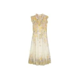 Zimmermann Maxi Jurken , Multicolor , Dames , Maat: XS