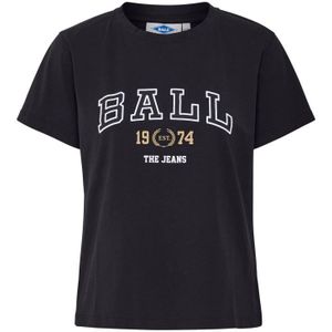 Ball, Dames, Tops, Zwart, Maat: M Katoen,