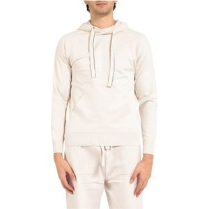 Daniele Alessandrini, Heren, Sweatshirts & Hoodies, Wit, Maat: M Viscose,