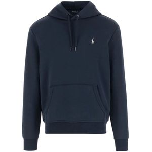 Polo Ralph Lauren, Heren, Sweatshirts & Hoodies, Blauw, Maat: 2XL Katoen,