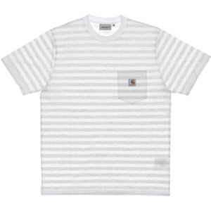 Carhartt Wip, Heren, Tops, Grijs, Maat: XL Katoen,