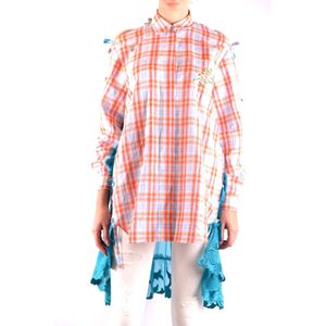 Marco De Vincenzo, Dames, Blouses & Shirts, Veelkleurig, Maat: XS Katoen,