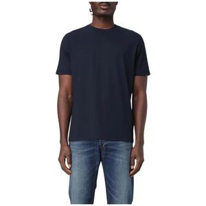 Peuterey, Heren, Tops, Blauw, Maat: S Katoen,