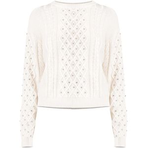 Kocca, Dames, Truien, Wit, Maat: L Wol,