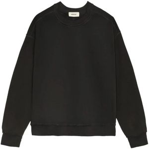 A Paper Kid, Heren, Sweatshirts & Hoodies, Zwart, Maat: XS