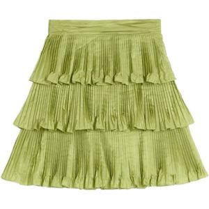 Valentino, Dames, Rokken, Groen, Maat: XS Taf,