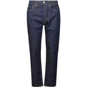 Levi's, Heren, Jeans, Blauw, Maat: W32 L32 Katoen,