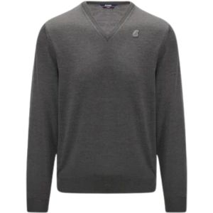 K-Way, Heren, Truien, Grijs, Maat: S