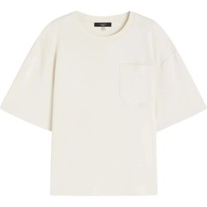 Weekend Max Mara, Dames, Tops, Beige, Maat: L Katoen,