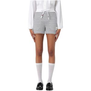 Thom Browne, Dames, Korte broeken, Veelkleurig, Maat: S Katoen,