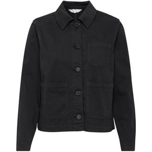 Part Two, Dames, Jassen, Blauw, Maat: 2XS Katoen,