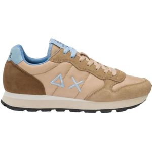 Sun68, Heren, Schoenen, Beige, Maat: 44 EU Suède,