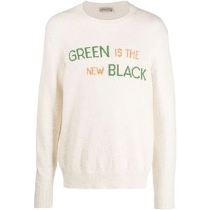 Herno, Heren, Truien, Wit, Maat: M Katoen,