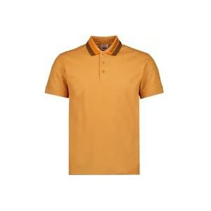 Burberry Klassiek Poloshirt , Orange , Heren , Maat: XS