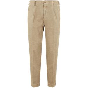 Incotex, Heren, Broeken, Bruin, Maat: 2XL