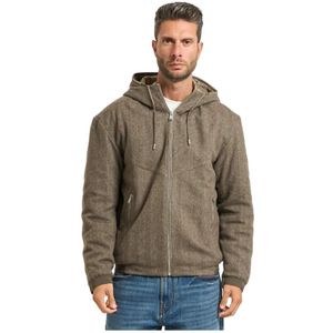 Hugo, Heren, Jassen, Bruin, Maat: M Wol,