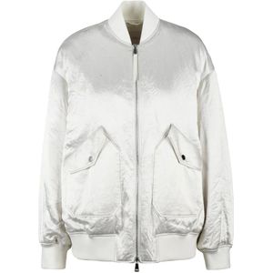 Max Mara, Dames, Jassen, Grijs, Maat: XS