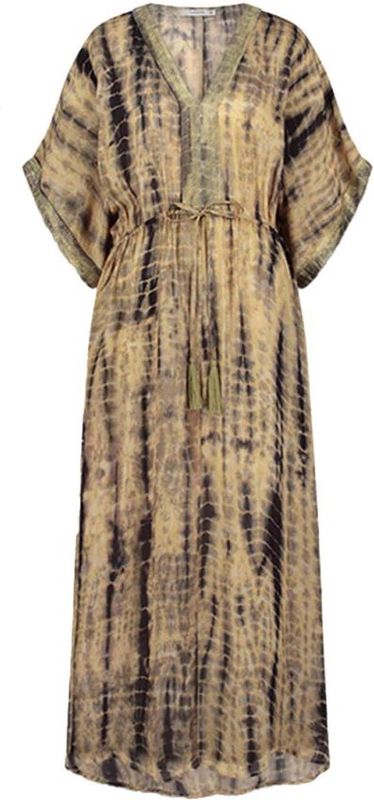 Summum Woman, Dames, Jurken, Beige, Maat: L Viscose,