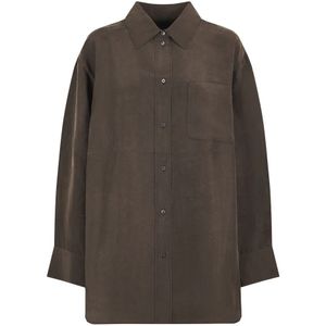 Soeur, Dames, Blouses & Shirts, Groen, Maat: S Zijde,