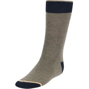 Boggi Milano - Ondergoed - Blauw - Katoen - Micro Gestreepte Sokken