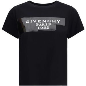 Givenchy - Tape 3D - T-shirt - Zwart - Katoen