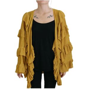 Aniye By, Dames, Truien, Geel, Maat: S Nylon,