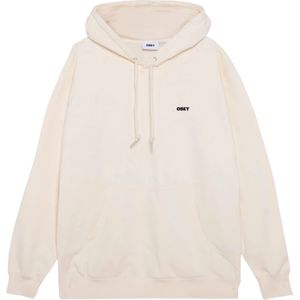 Obey, Heren, Sweatshirts & Hoodies, Wit, Maat: S Katoen,