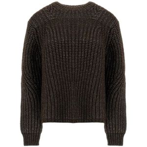 Herno, Dames, Truien, Bruin, Maat: M Wol,